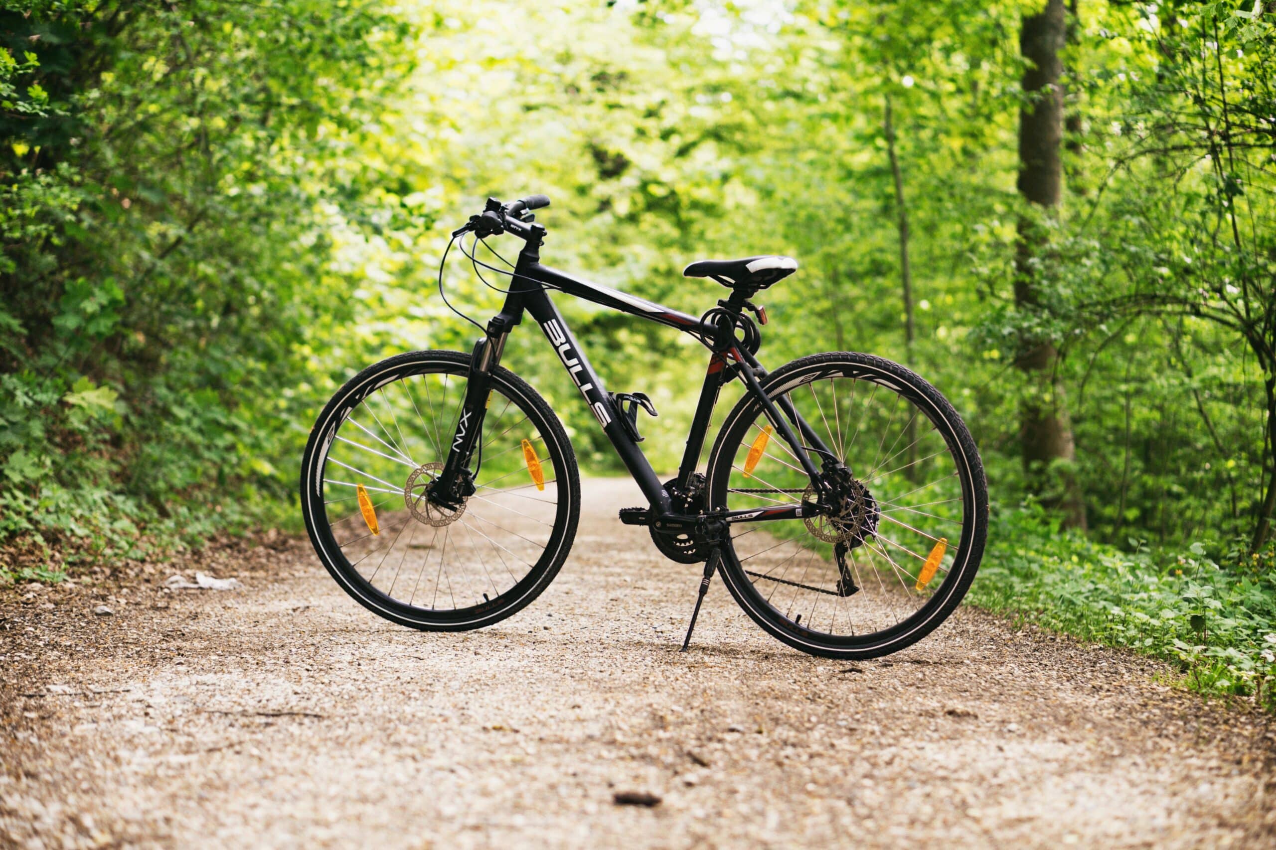 An image of a bike on a trail