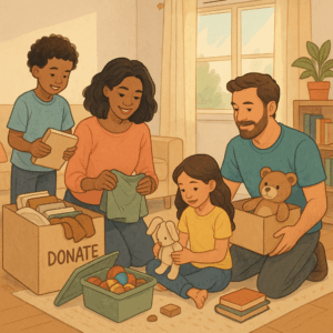 Selling Your Home With Kids: Keeping It Clean, Calm, and On the Market 1 Decluttering a home while selling with kids