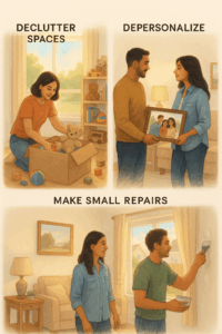 infographic on how to prepare for selling your home
