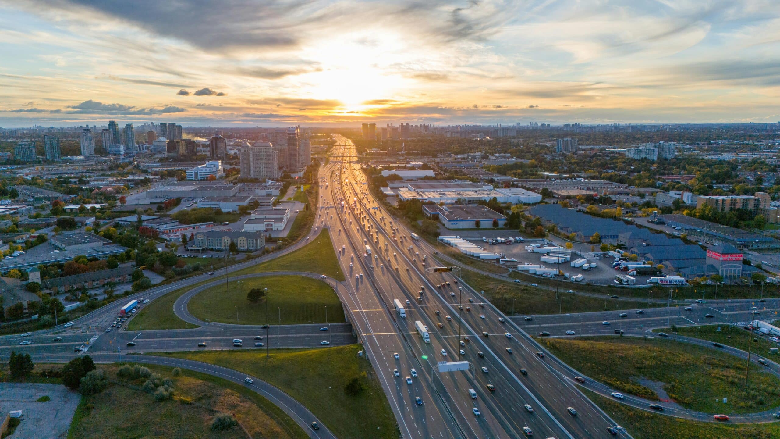 Highway 401 in Toronto