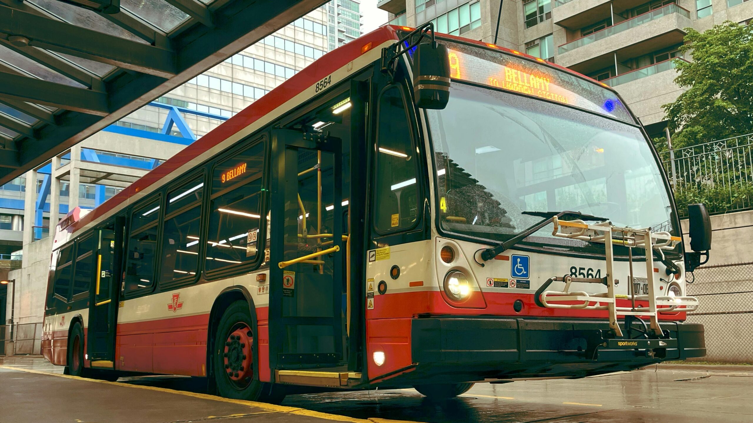 Bus in toronto