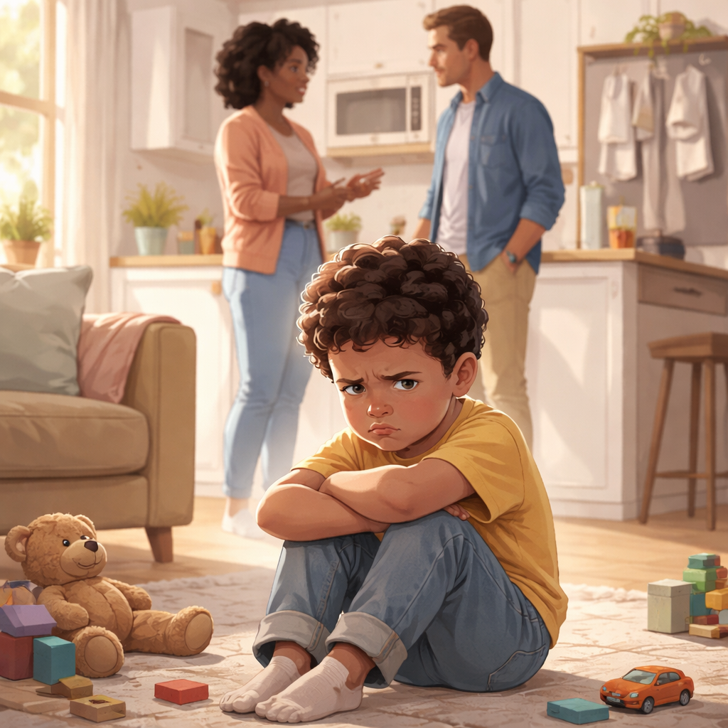 An example photo of Kids aren’t adjusting to your new home