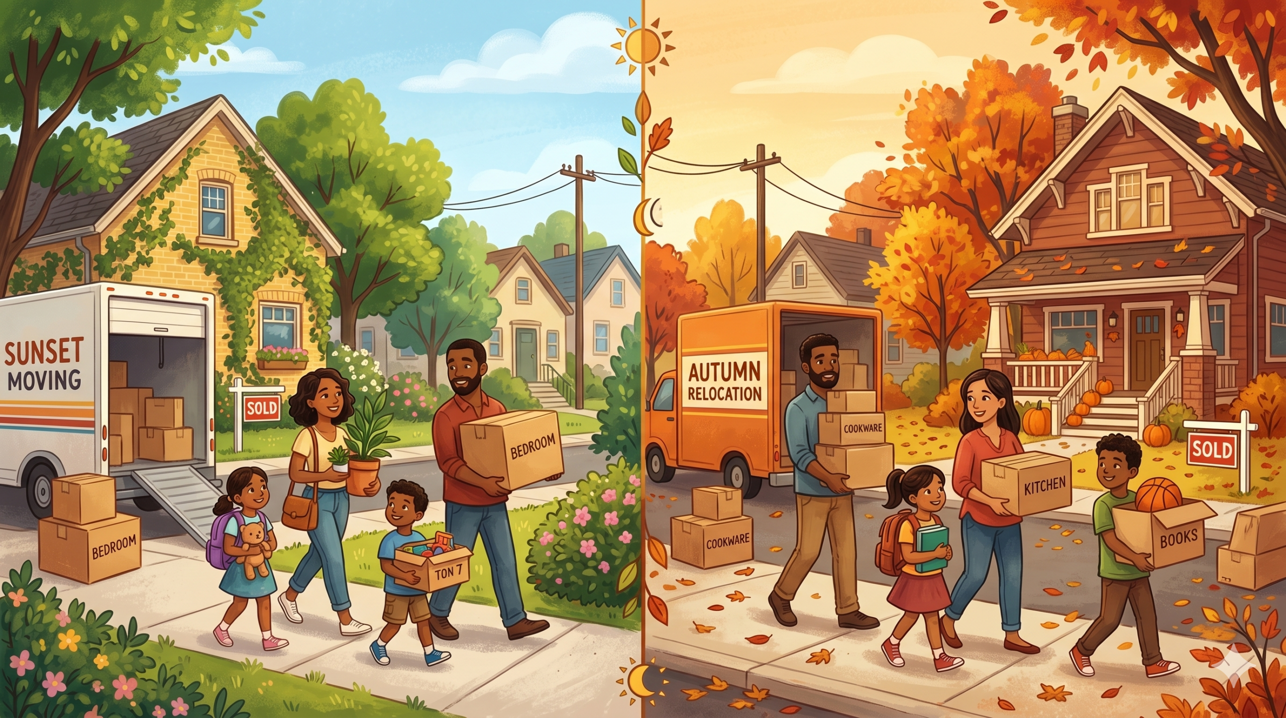 Best Time to Move With Kids