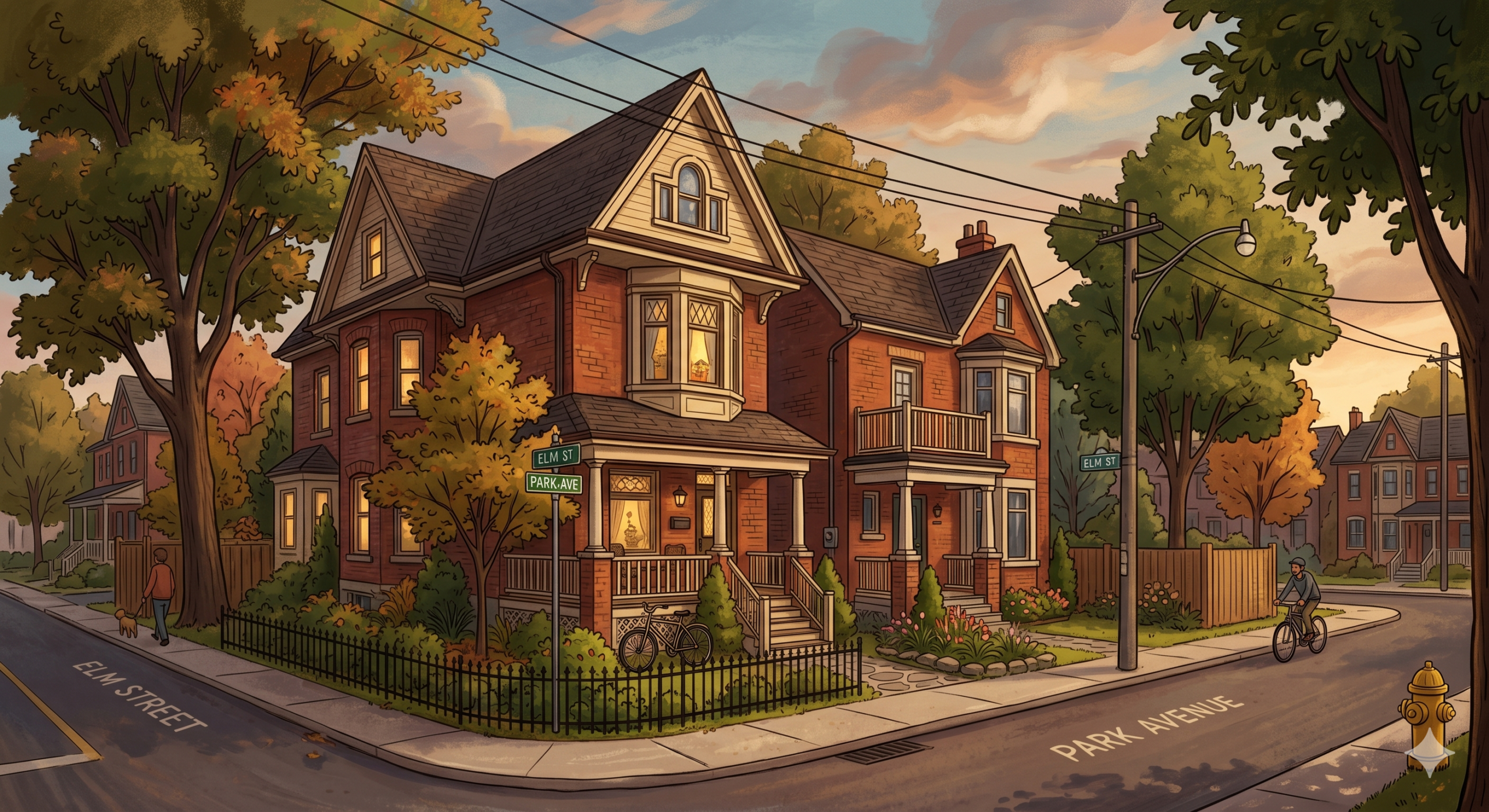 Corner Lots and Interior Lots in Toronto