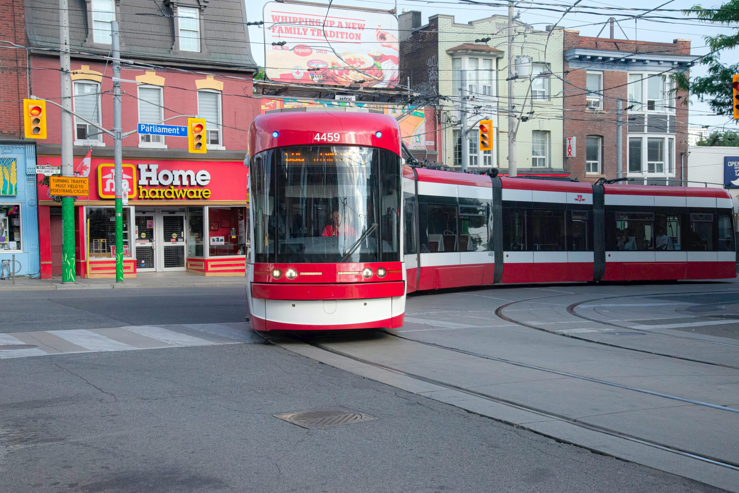 Street car in Toronto